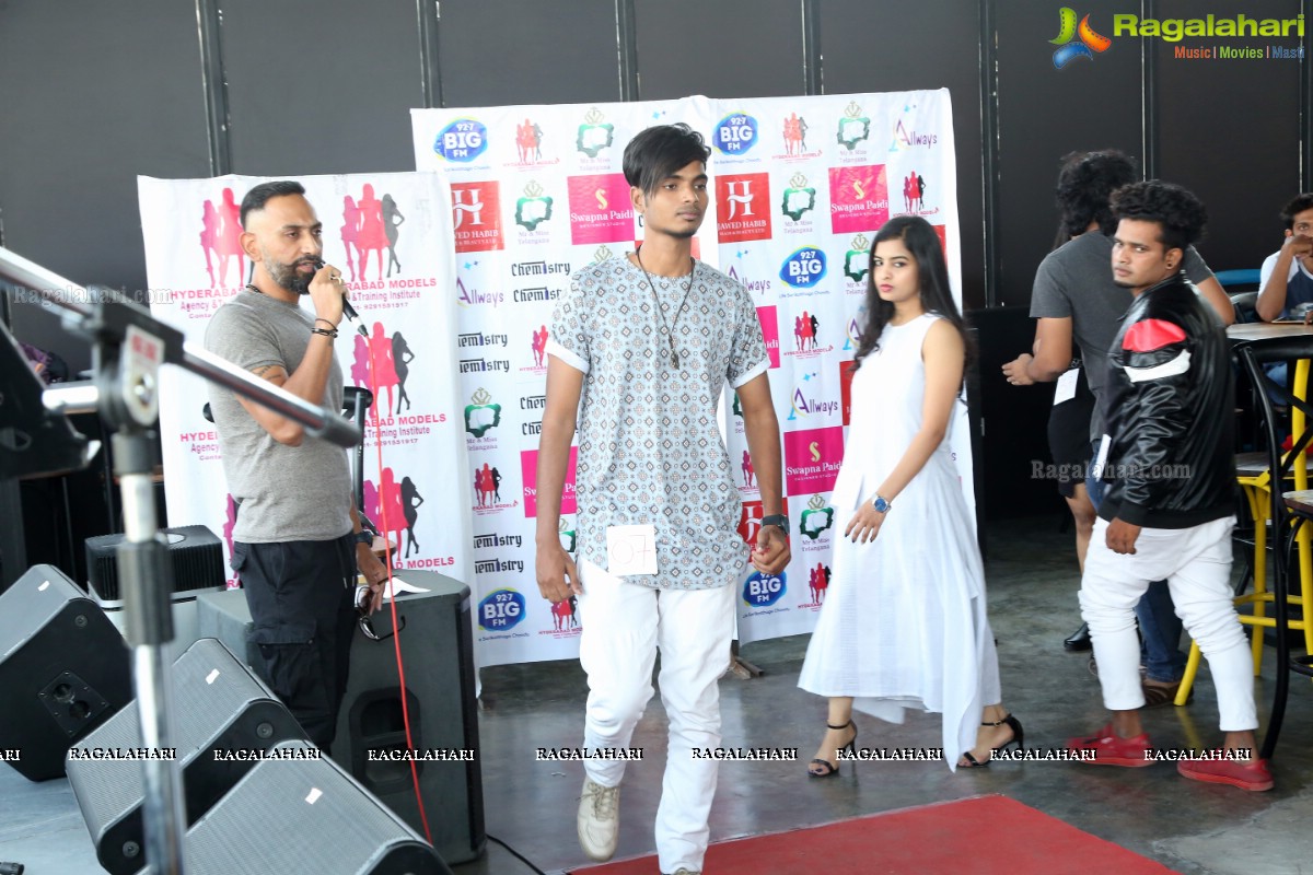 Mr and Miss Telangana 2019 2nd Auditions @ Chemistry, Jubilee Hills