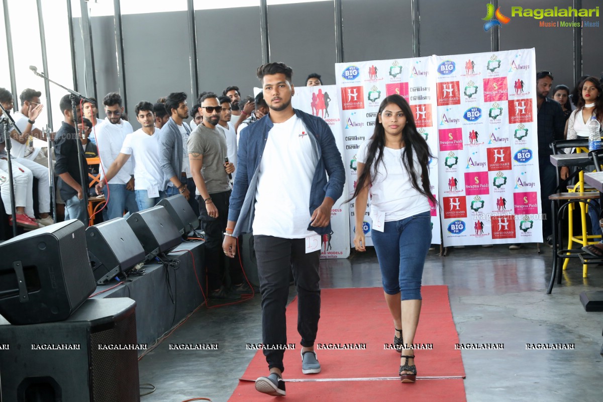 Mr and Miss Telangana 2019 2nd Auditions @ Chemistry, Jubilee Hills