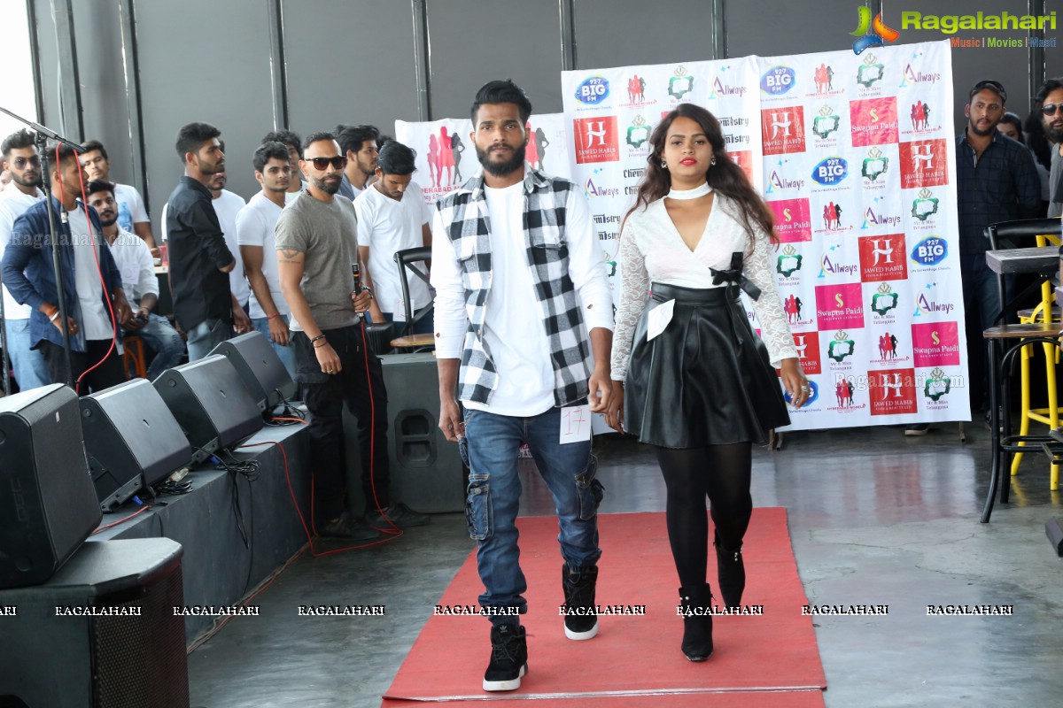 Mr and Miss Telangana 2019 2nd Auditions @ Chemistry, Jubilee Hills