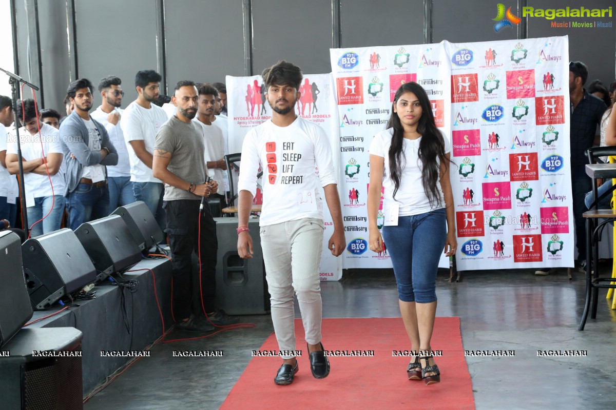 Mr and Miss Telangana 2019 2nd Auditions @ Chemistry, Jubilee Hills