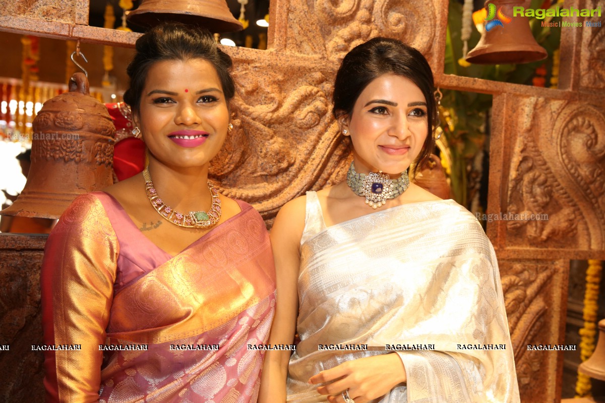 Samantha Unveils Mugdha Flagship Store @ Banjara Hills