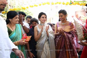 Samantha Unveils Mugdha Flagship Store