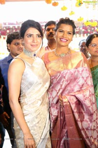 Samantha Unveils Mugdha Flagship Store