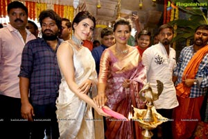 Samantha Unveils Mugdha Flagship Store