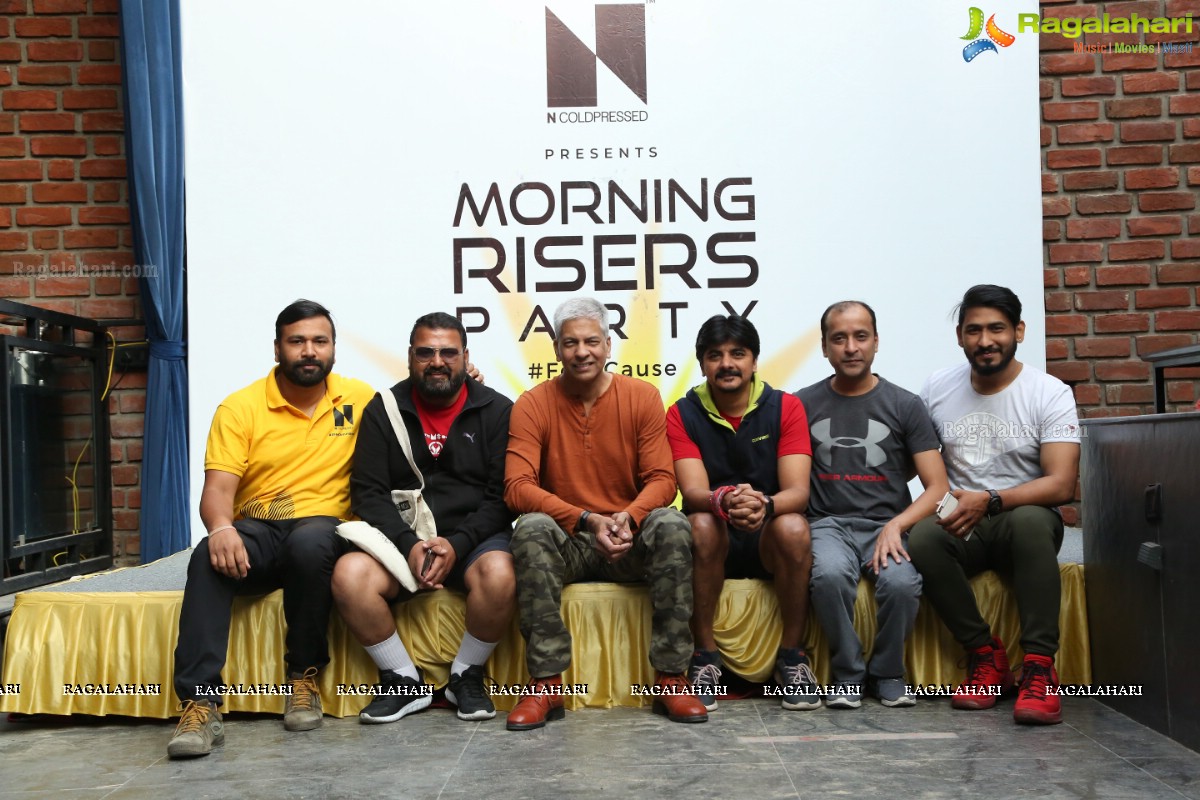 N ColdPressed Presents Morning Risers Party 2.O at Absorb - The Boutique Bar, Jubilee Hills