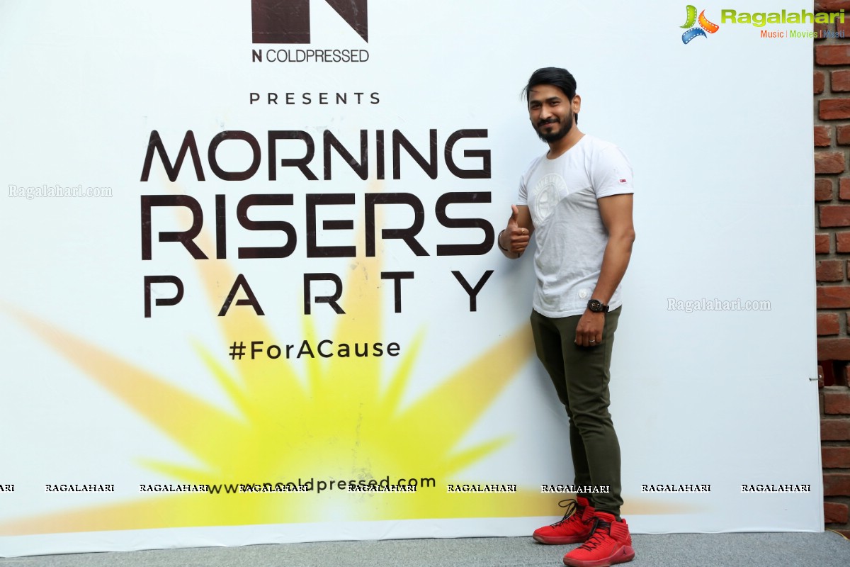 N ColdPressed Presents Morning Risers Party 2.O at Absorb - The Boutique Bar, Jubilee Hills