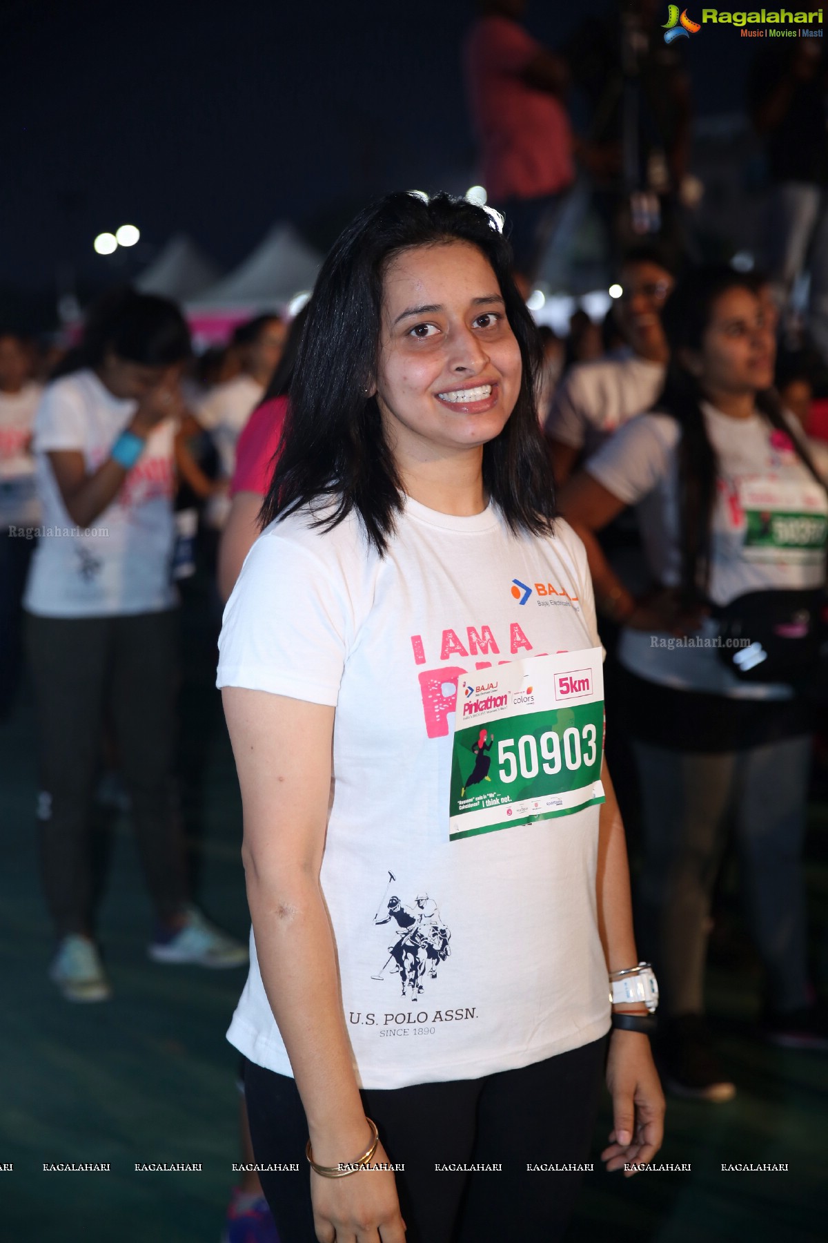 Bajaj Electricals Pinkathon Hyderabad Presented by Colors at People's Plaza, Necklace Road