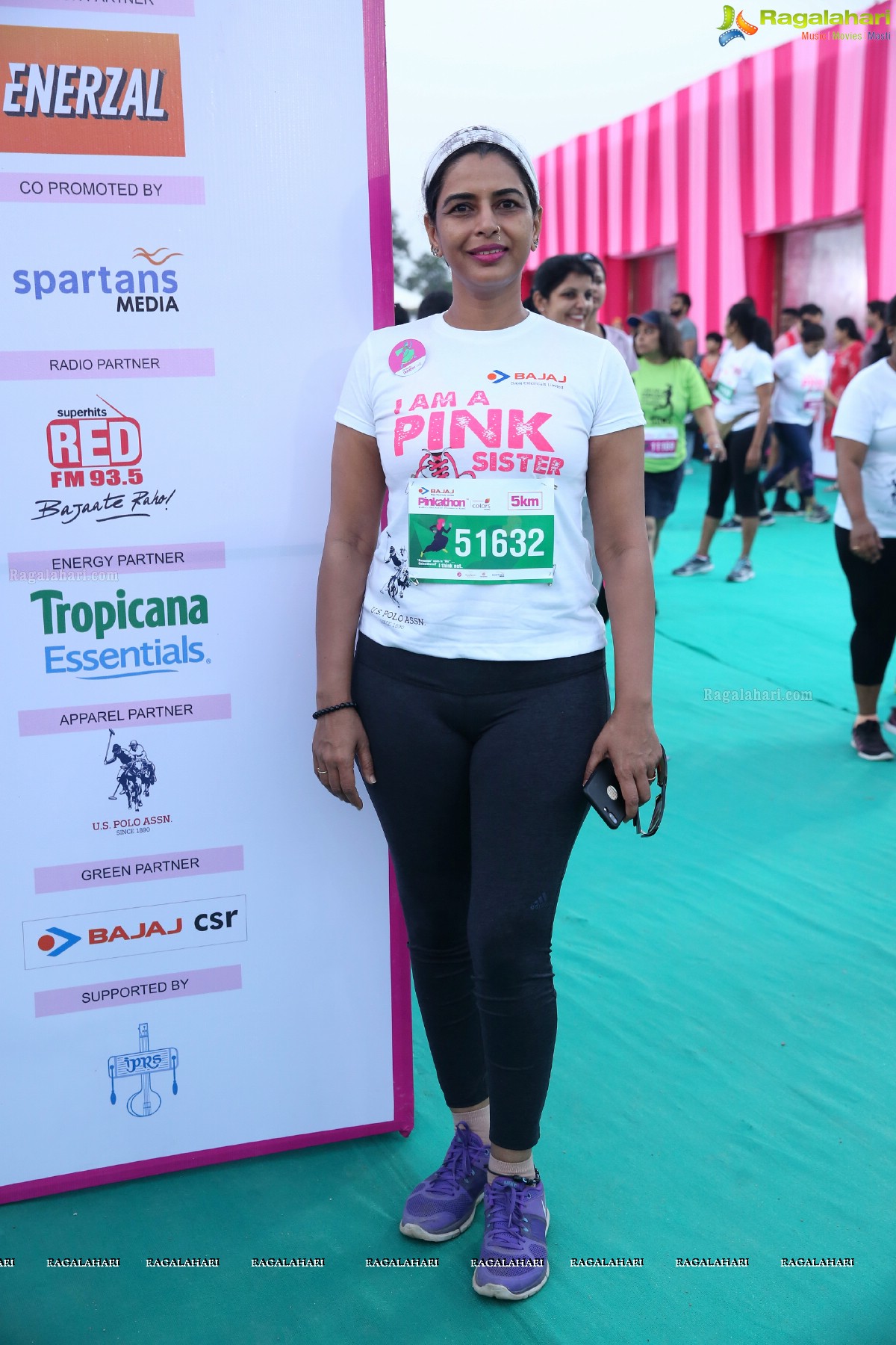 Bajaj Electricals Pinkathon Hyderabad Presented by Colors at People's Plaza, Necklace Road