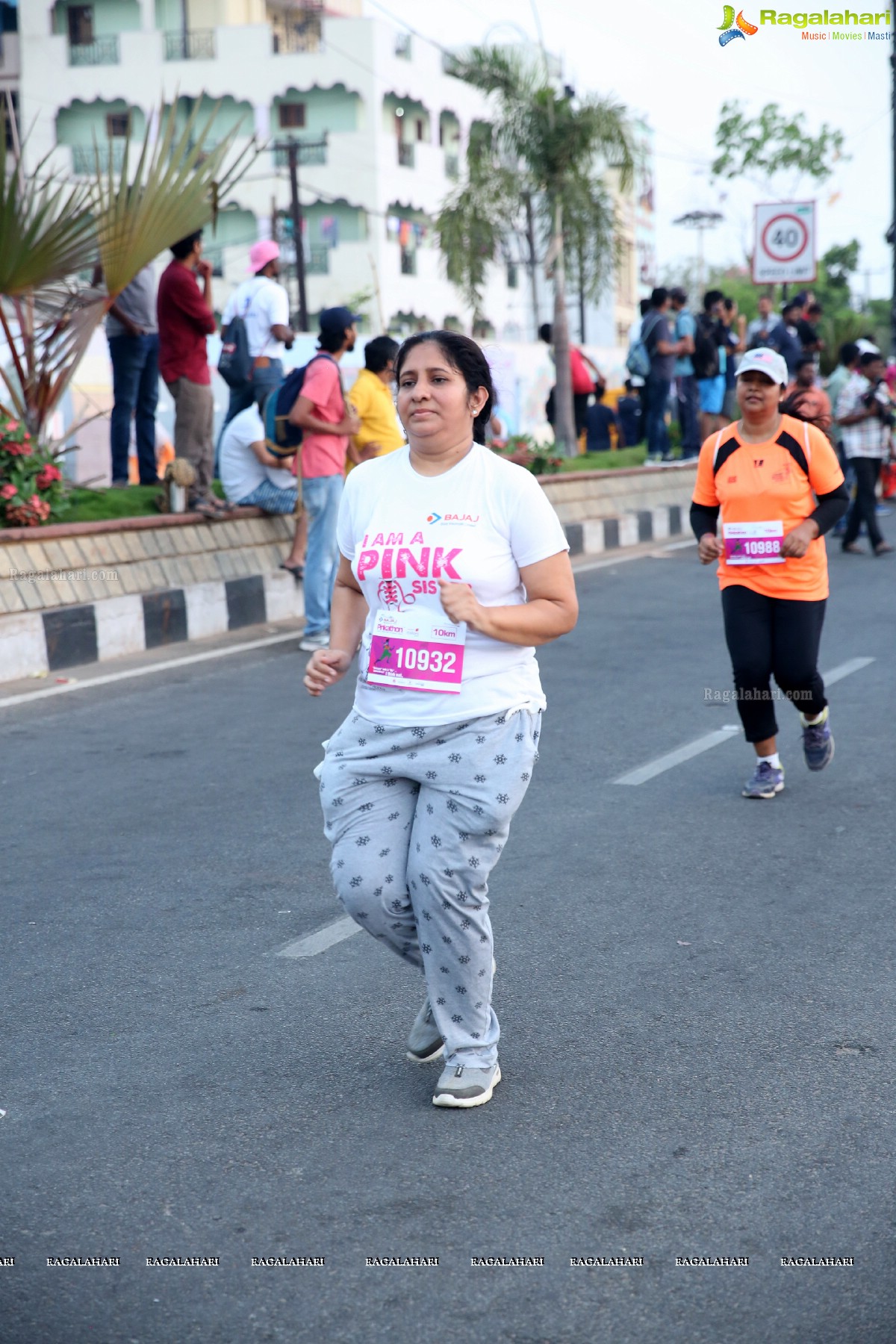 Bajaj Electricals Pinkathon Hyderabad Presented by Colors at People's Plaza, Necklace Road