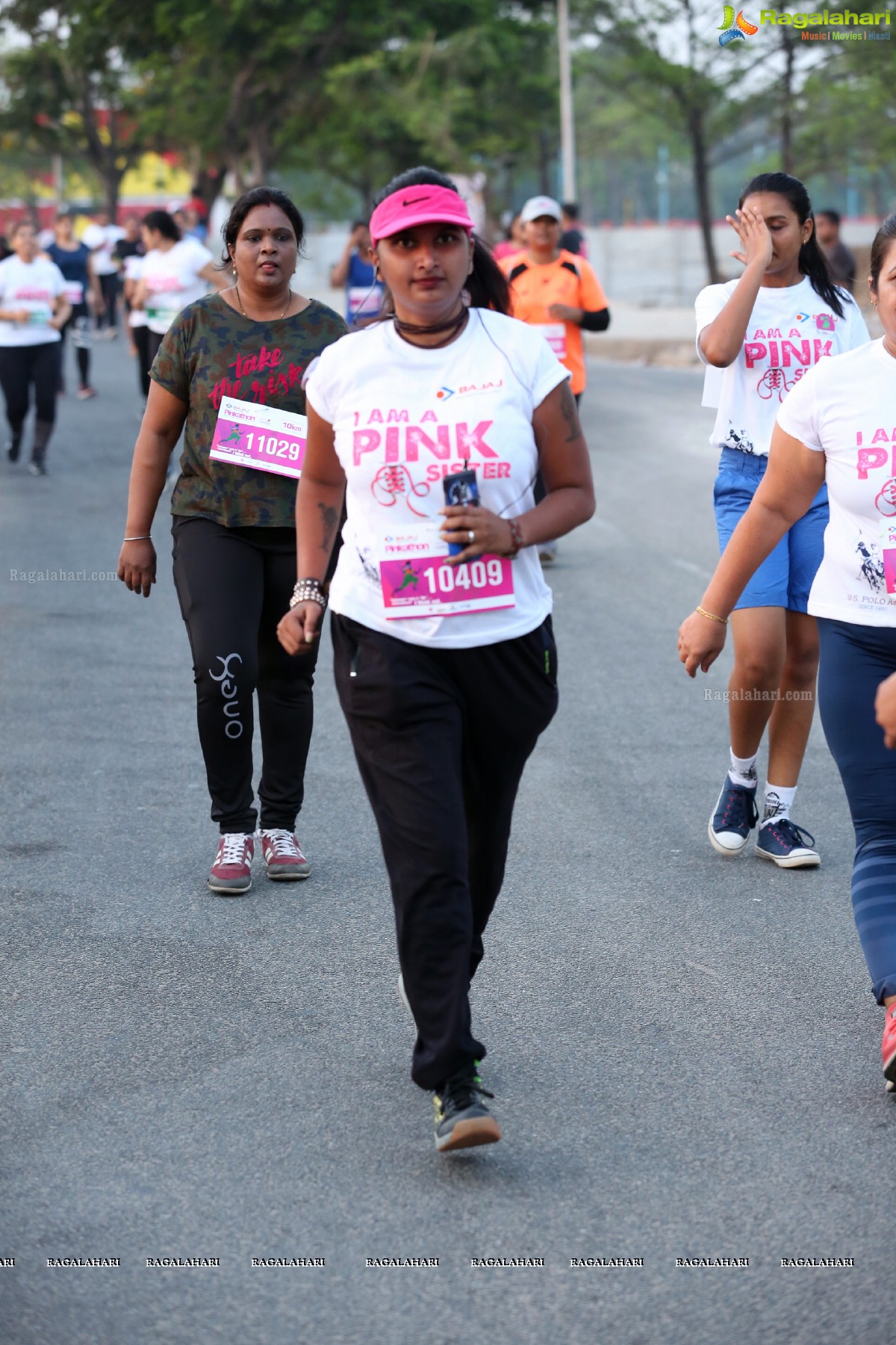 Bajaj Electricals Pinkathon Hyderabad Presented by Colors at People's Plaza, Necklace Road