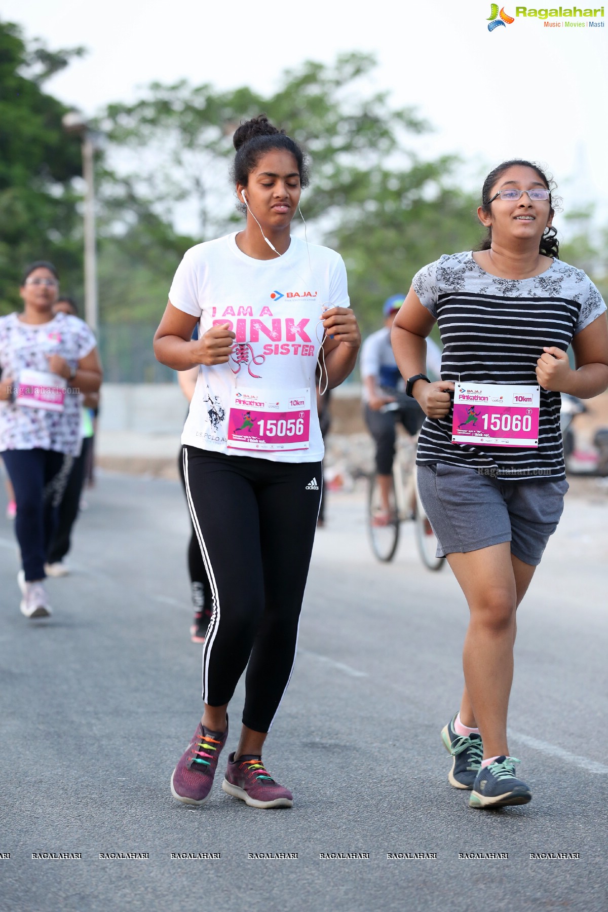 Bajaj Electricals Pinkathon Hyderabad Presented by Colors at People's Plaza, Necklace Road