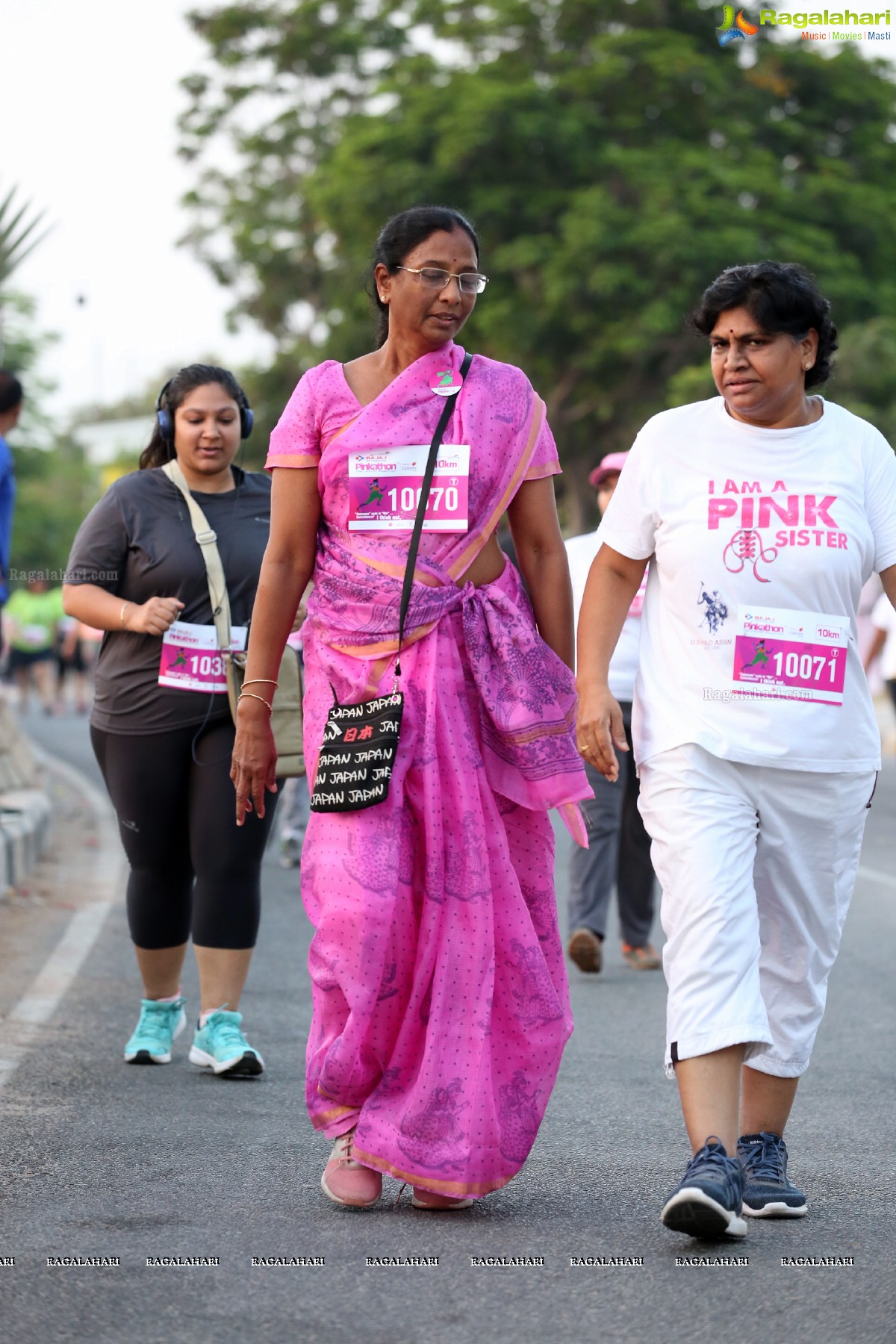 Bajaj Electricals Pinkathon Hyderabad Presented by Colors at People's Plaza, Necklace Road