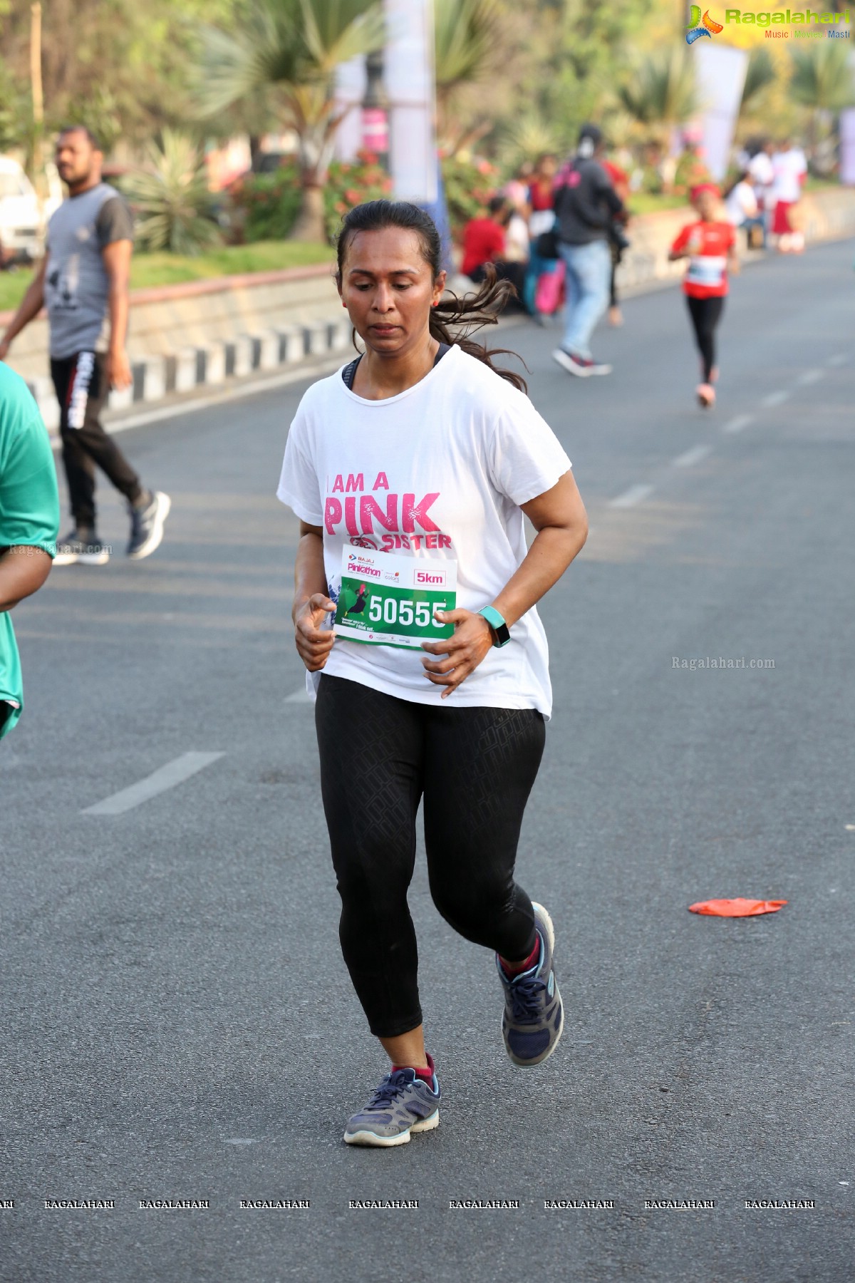 Bajaj Electricals Pinkathon Hyderabad Presented by Colors at People's Plaza, Necklace Road