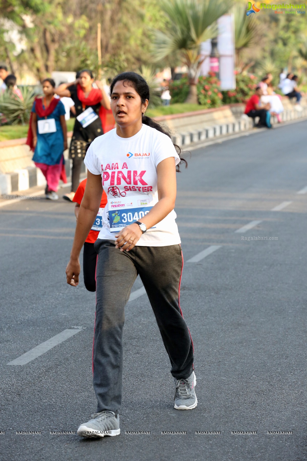 Bajaj Electricals Pinkathon Hyderabad Presented by Colors at People's Plaza, Necklace Road