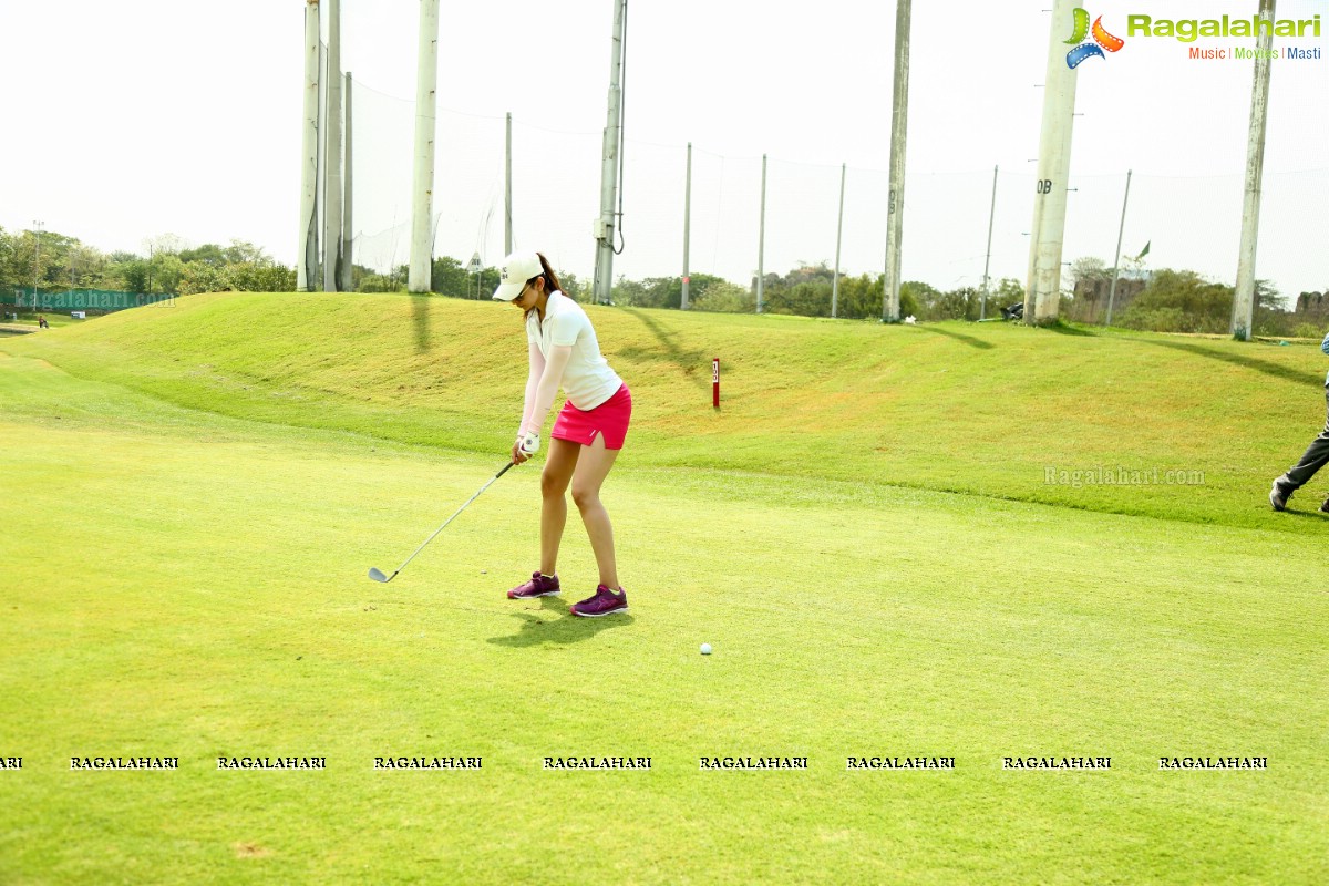 Rakul Preet Singh And Kapil Dev At Gold Fundraiser Charity Event at Hyderabad Golf Club