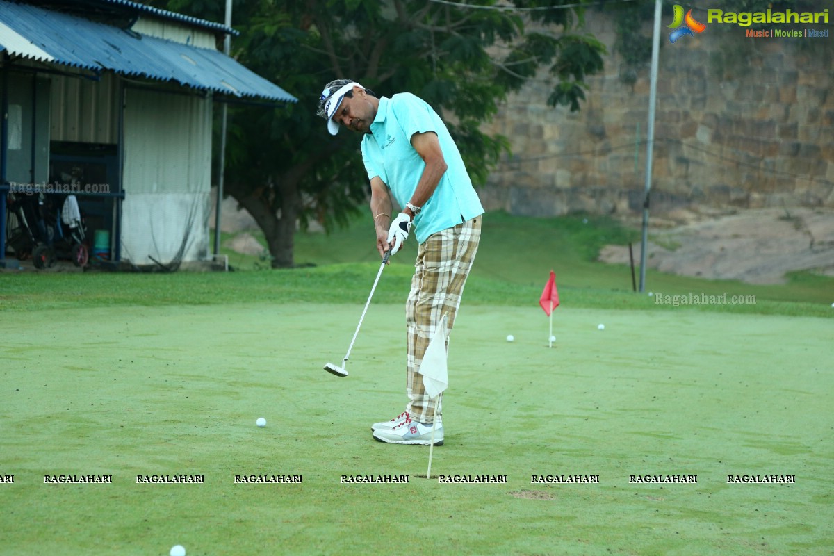 Rakul Preet Singh And Kapil Dev At Gold Fundraiser Charity Event at Hyderabad Golf Club