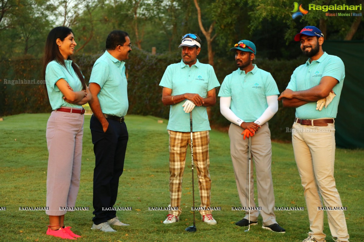 Rakul Preet Singh And Kapil Dev At Gold Fundraiser Charity Event at Hyderabad Golf Club