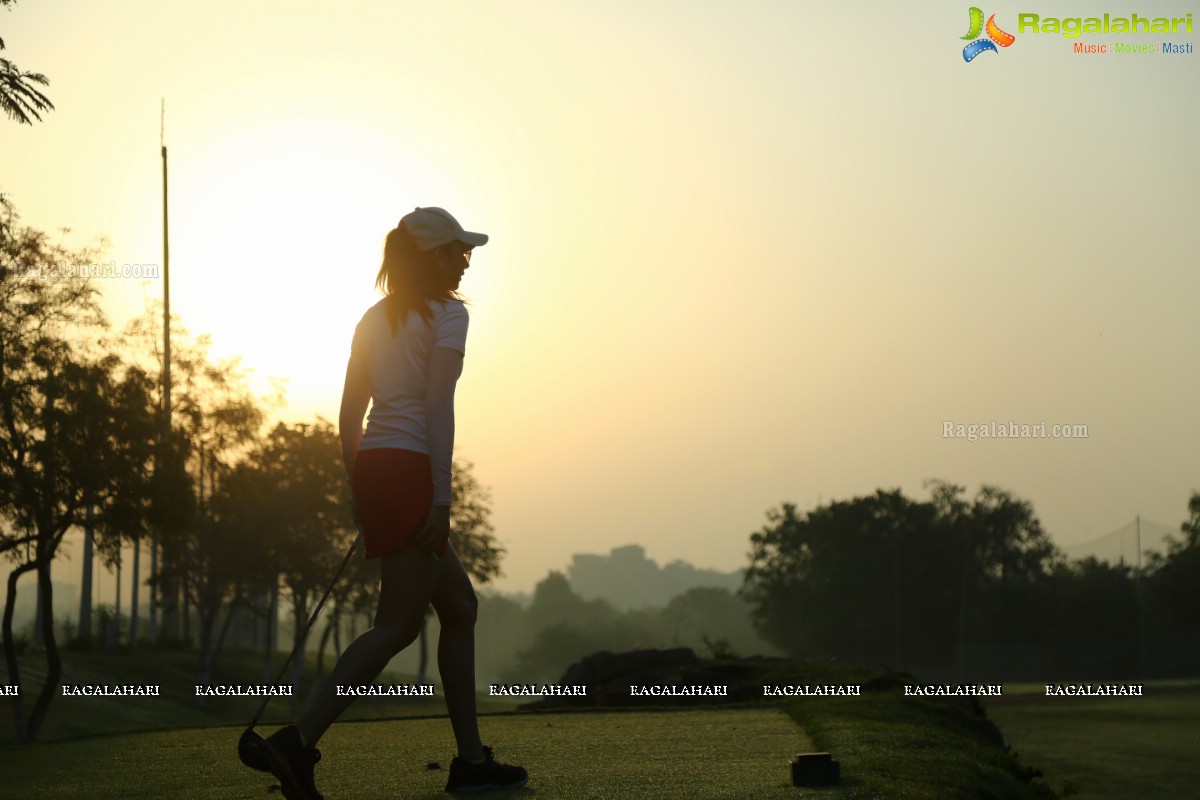 Rakul Preet Singh And Kapil Dev At Gold Fundraiser Charity Event at Hyderabad Golf Club