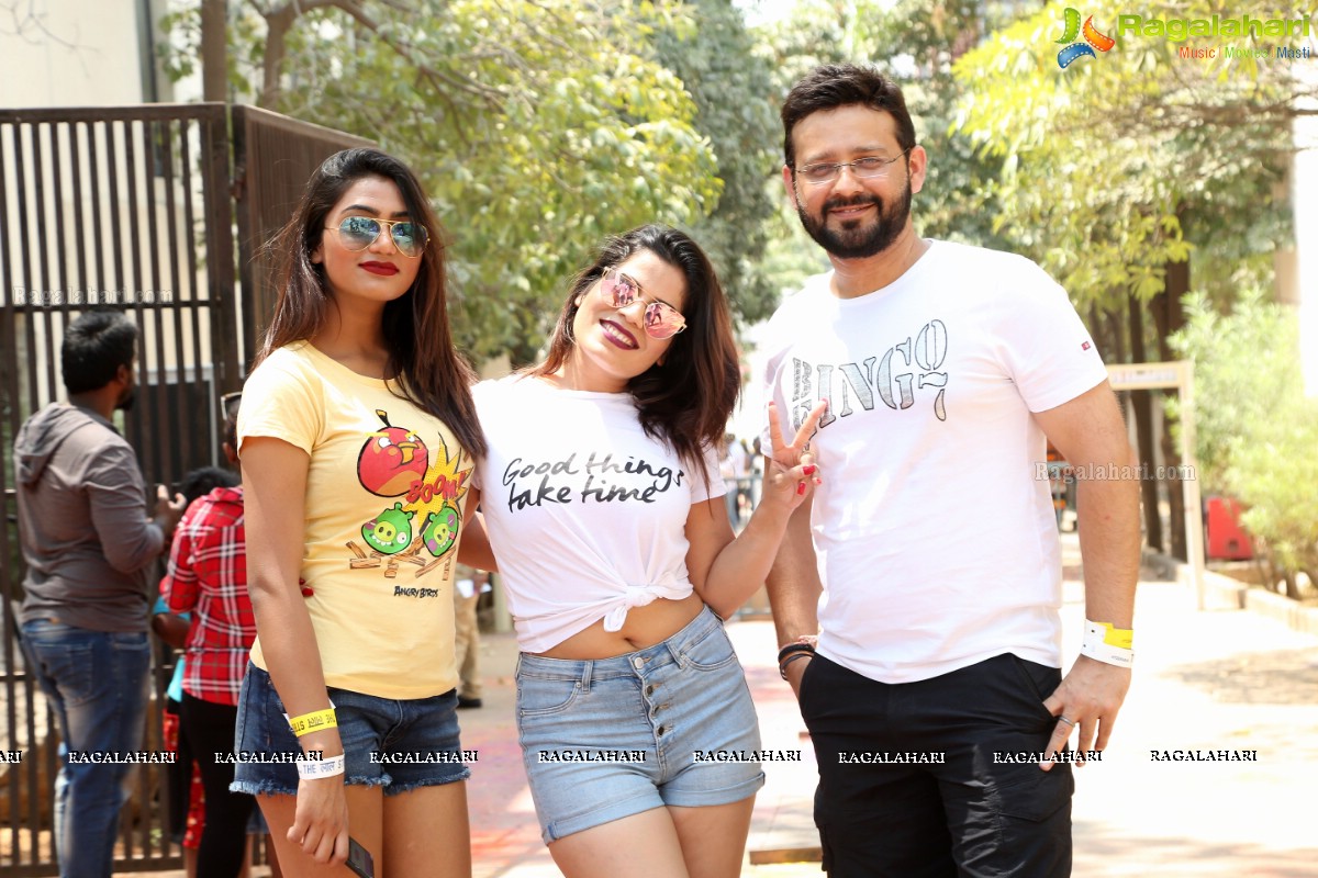 Rang Rave - 2019 Premium Elite Holi Bash With DJ Aqeel Ali at Hyatt Hyderabad, Gachibowli