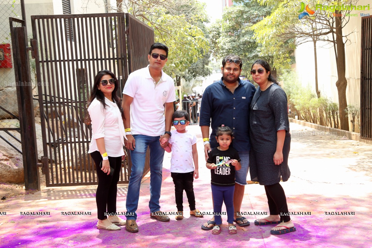 Rang Rave - 2019 Premium Elite Holi Bash With DJ Aqeel Ali at Hyatt Hyderabad, Gachibowli