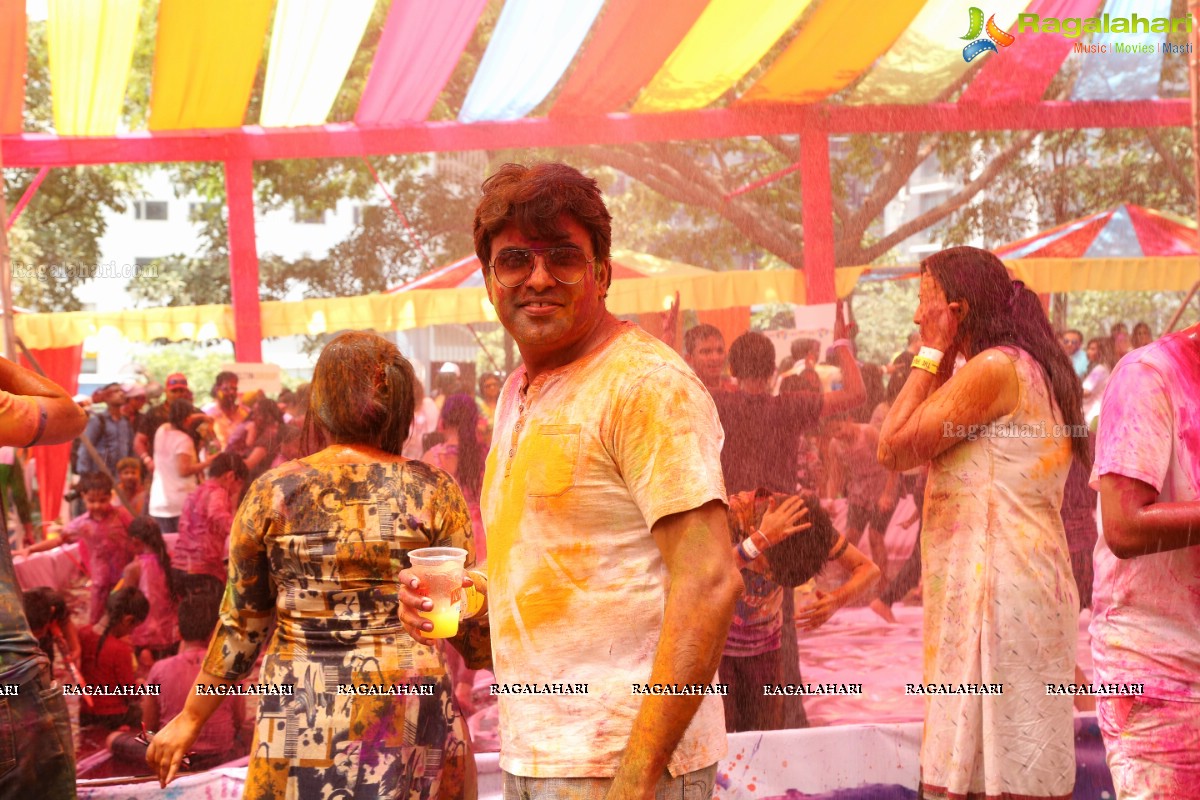 Rang Rave - 2019 Premium Elite Holi Bash With DJ Aqeel Ali at Hyatt Hyderabad, Gachibowli