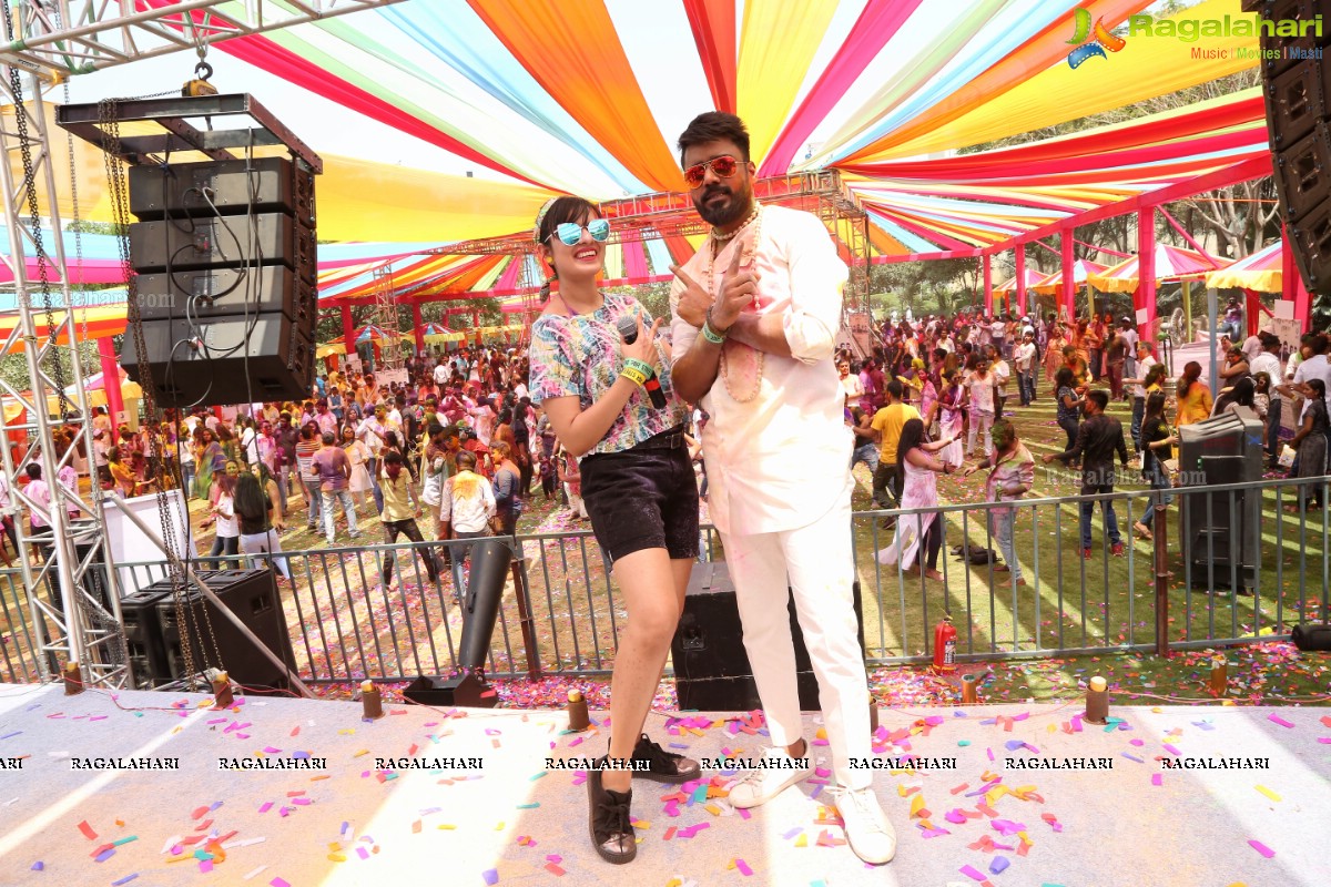 Rang Rave - 2019 Premium Elite Holi Bash With DJ Aqeel Ali at Hyatt Hyderabad, Gachibowli