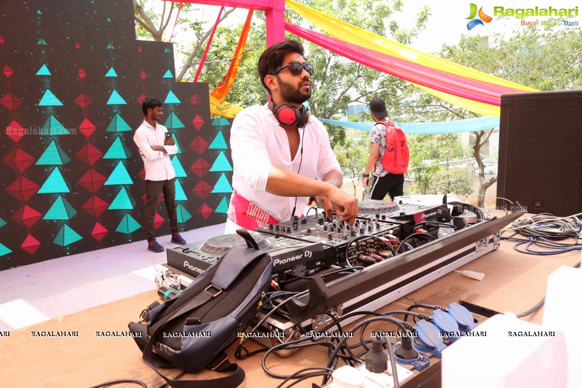 Rang Rave - 2019 Premium Elite Holi Bash With DJ Aqeel Ali at Hyatt Hyderabad, Gachibowli