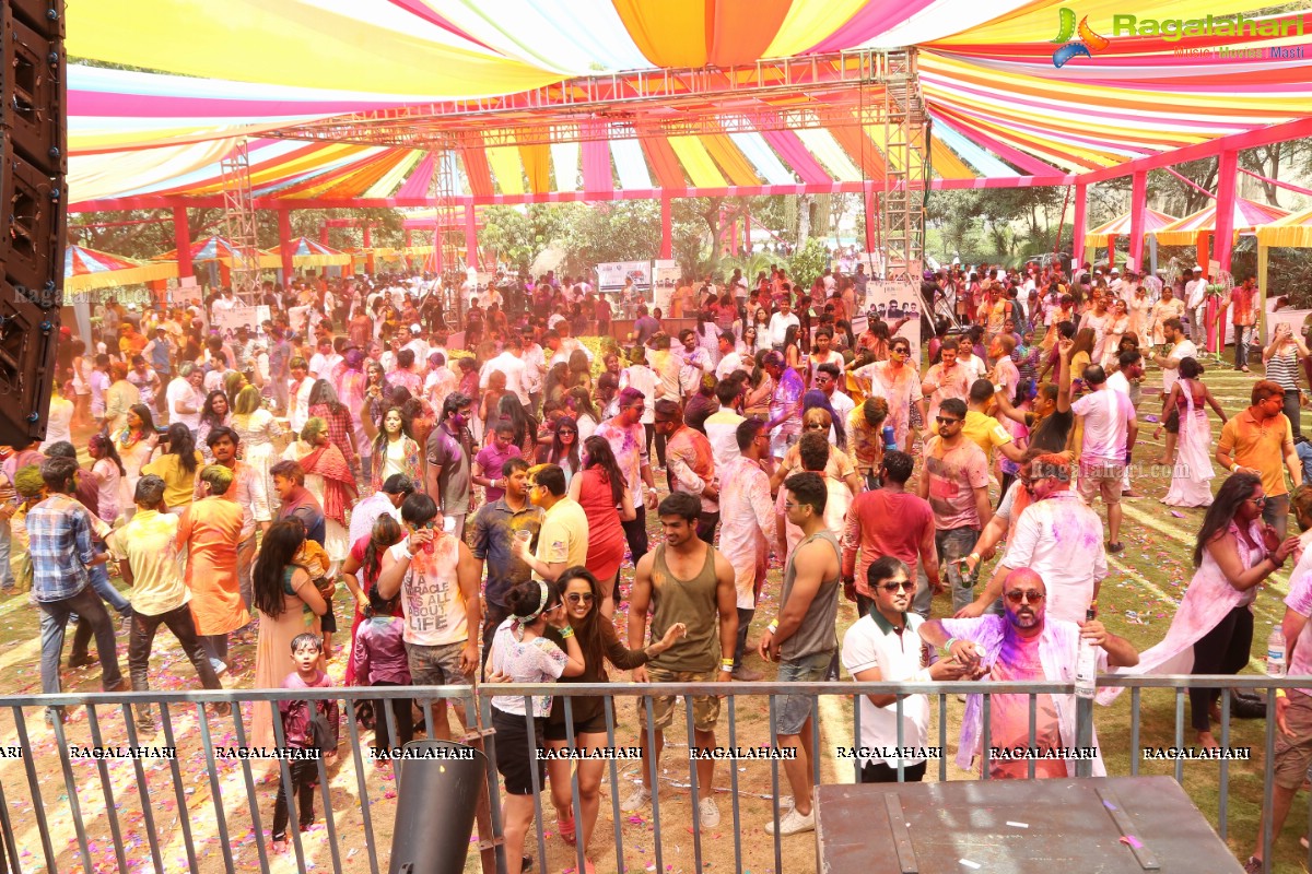 Rang Rave - 2019 Premium Elite Holi Bash With DJ Aqeel Ali at Hyatt Hyderabad, Gachibowli