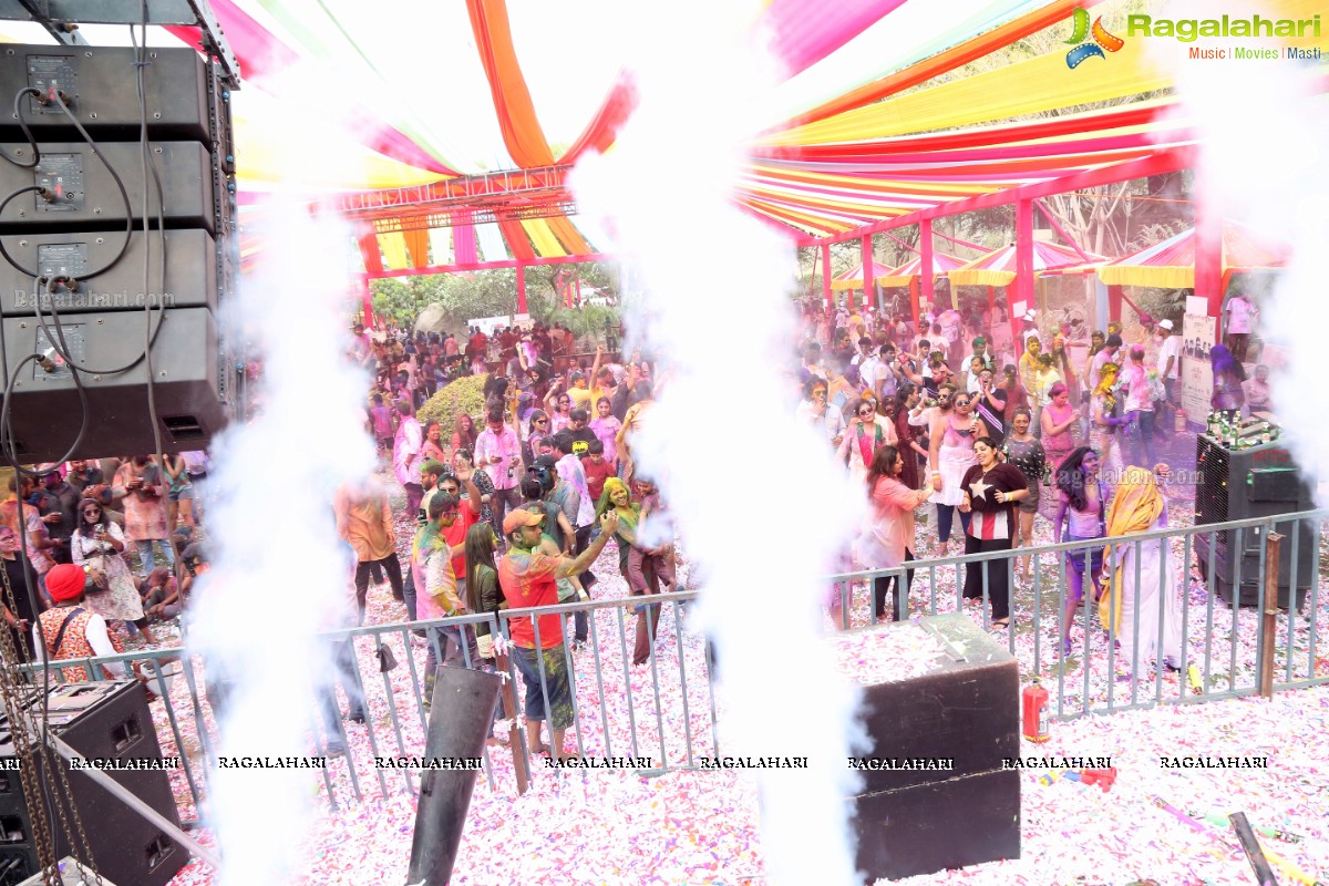 Rang Rave - 2019 Premium Elite Holi Bash With DJ Aqeel Ali at Hyatt Hyderabad, Gachibowli