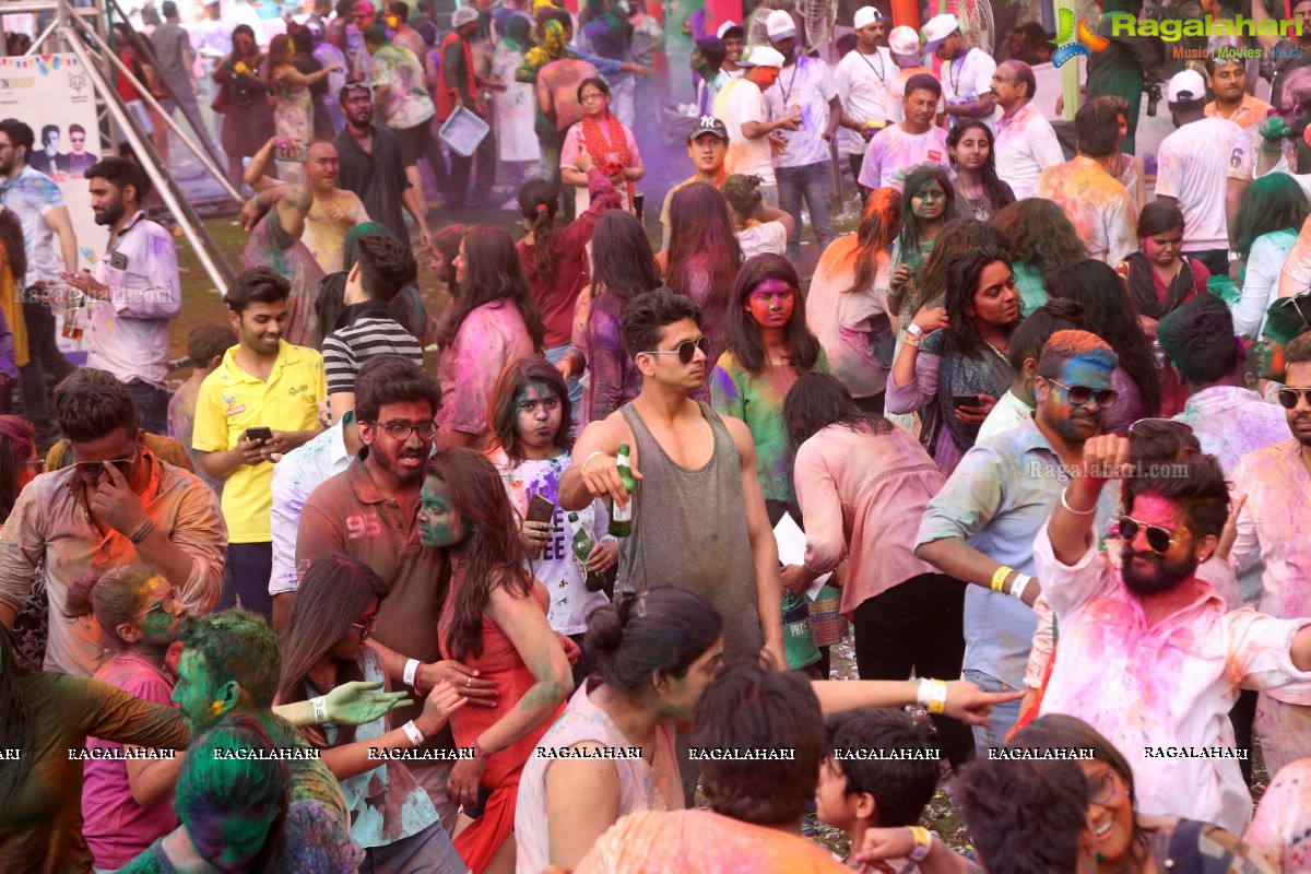 Rang Rave - 2019 Premium Elite Holi Bash With DJ Aqeel Ali at Hyatt Hyderabad, Gachibowli