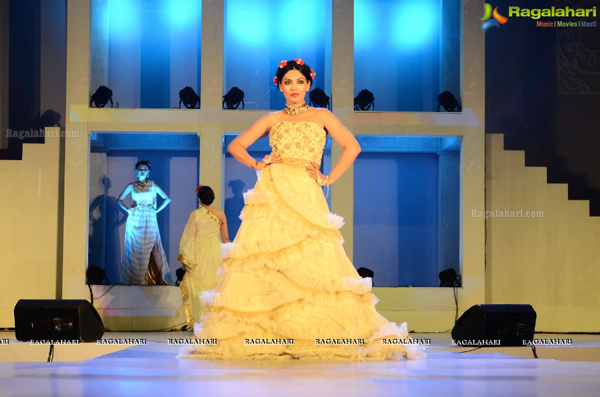 Ravitta Mayorr Hosts a Fashion Show For Invitation Cup By The Turf Authorities of India at Taj Deccan