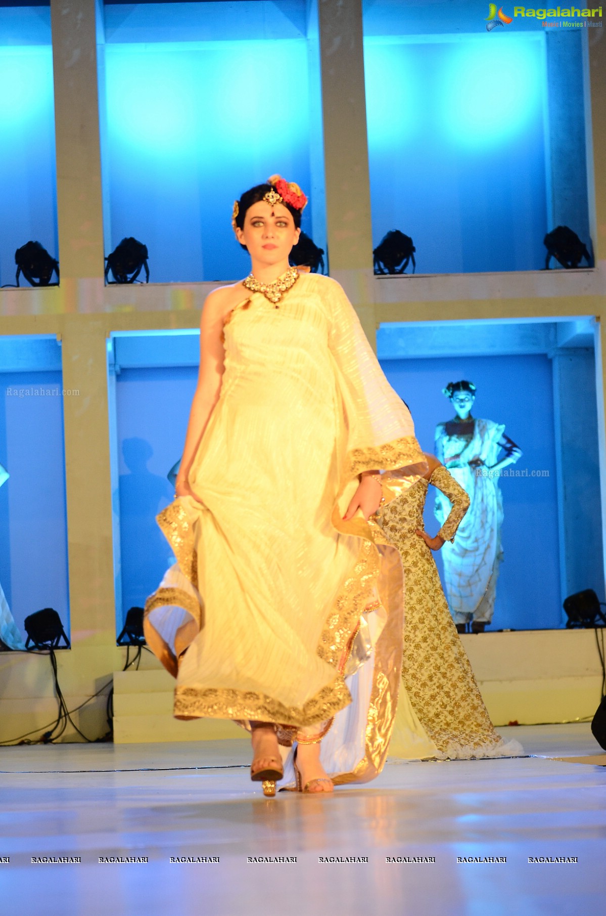 Ravitta Mayorr Hosts a Fashion Show For Invitation Cup By The Turf Authorities of India at Taj Deccan