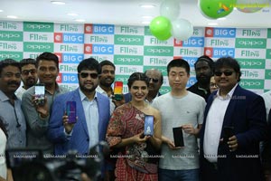 Samantha Unveils Oppo F11 Pro at Big C Mobiles 