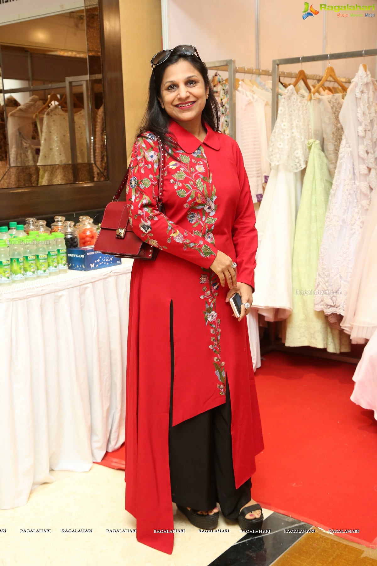 Jayanti Reddy Inaugurates 'Simply, The Red Carpet' Exhibition at Taj Deccan, Hyderabad