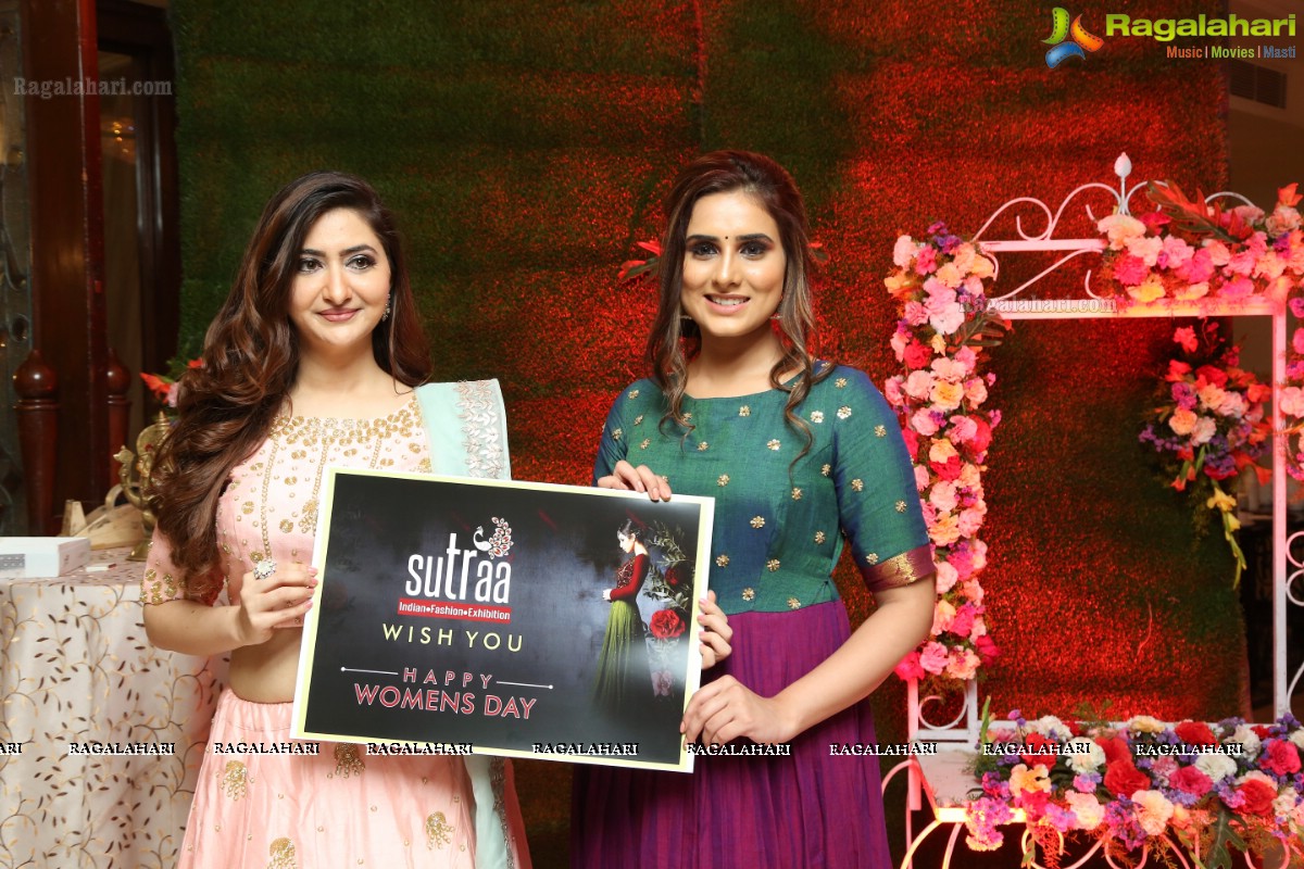 Siddhi Idnani & Harshita Patel Launch Sutraa - Women's Day Special Exhibition @ Emerald Hall, Taj Krishna in Hyderabad