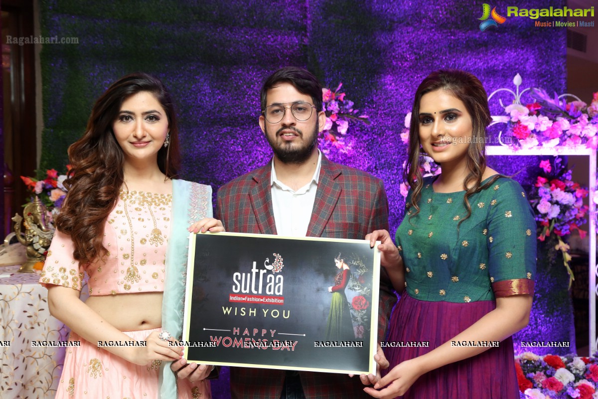 Siddhi Idnani & Harshita Patel Launch Sutraa - Women's Day Special Exhibition @ Emerald Hall, Taj Krishna in Hyderabad