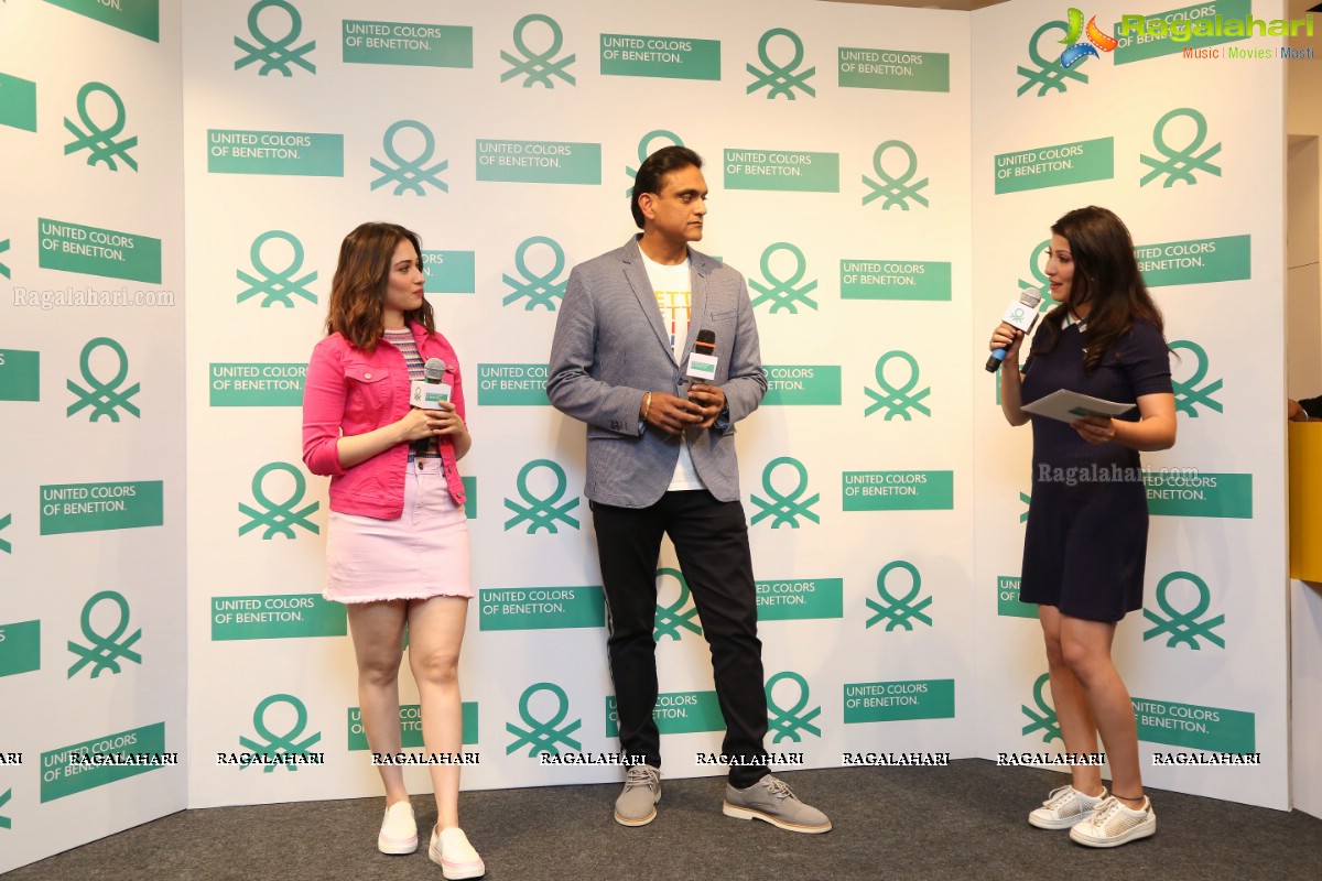 Tamannaah Bhatia Launches United Colors Of Benetton Summer Collection