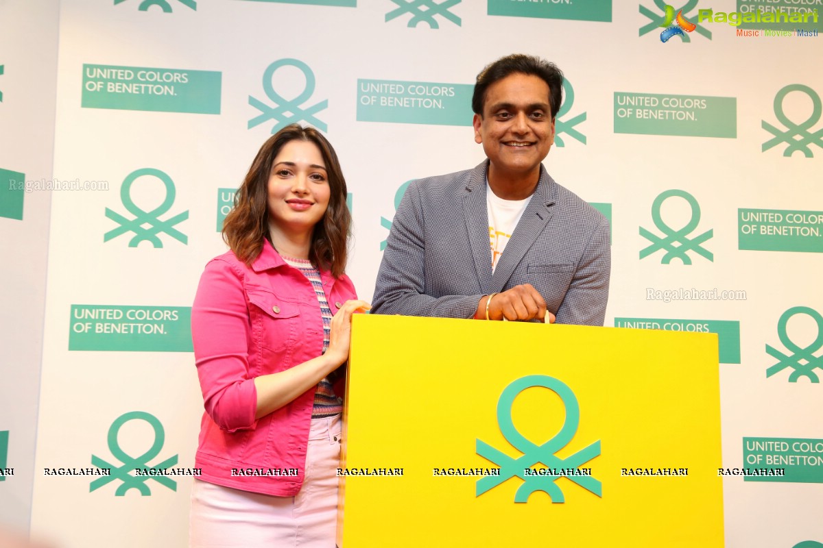 Tamannaah Bhatia Launches United Colors Of Benetton Summer Collection