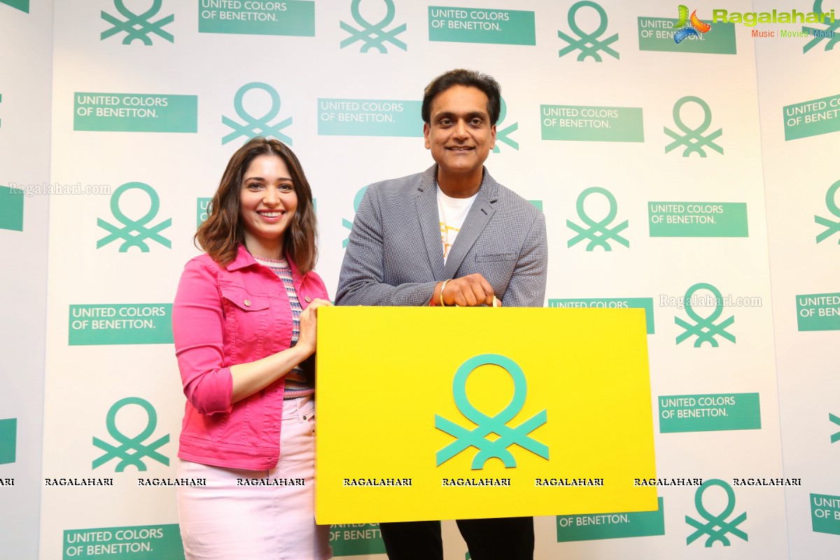 Tamannaah Bhatia Launches United Colors Of Benetton Summer Collection