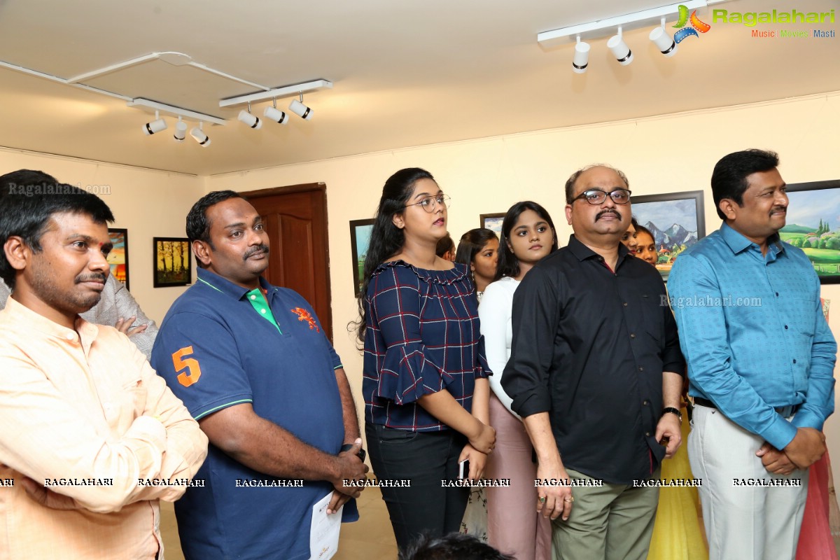 Mrs Upasana Kamineni konidela Inaugurates Voiced Colours - Ashray Akruti Children’s Art Work Display at Shrishti Art Gallery 