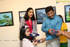 Voiced Colours - Ashray Akruti Children’s Art Work Display