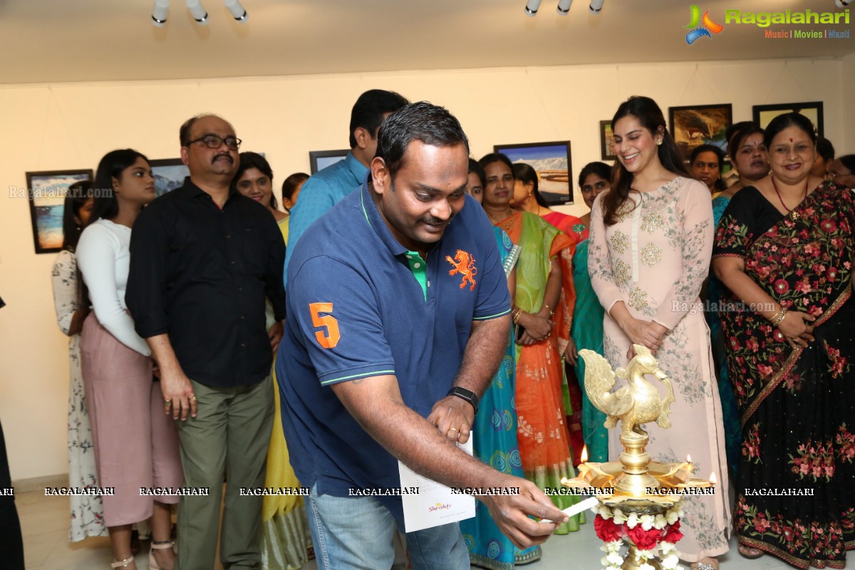 Mrs Upasana Kamineni konidela Inaugurates Voiced Colours - Ashray Akruti Children’s Art Work Display at Shrishti Art Gallery 