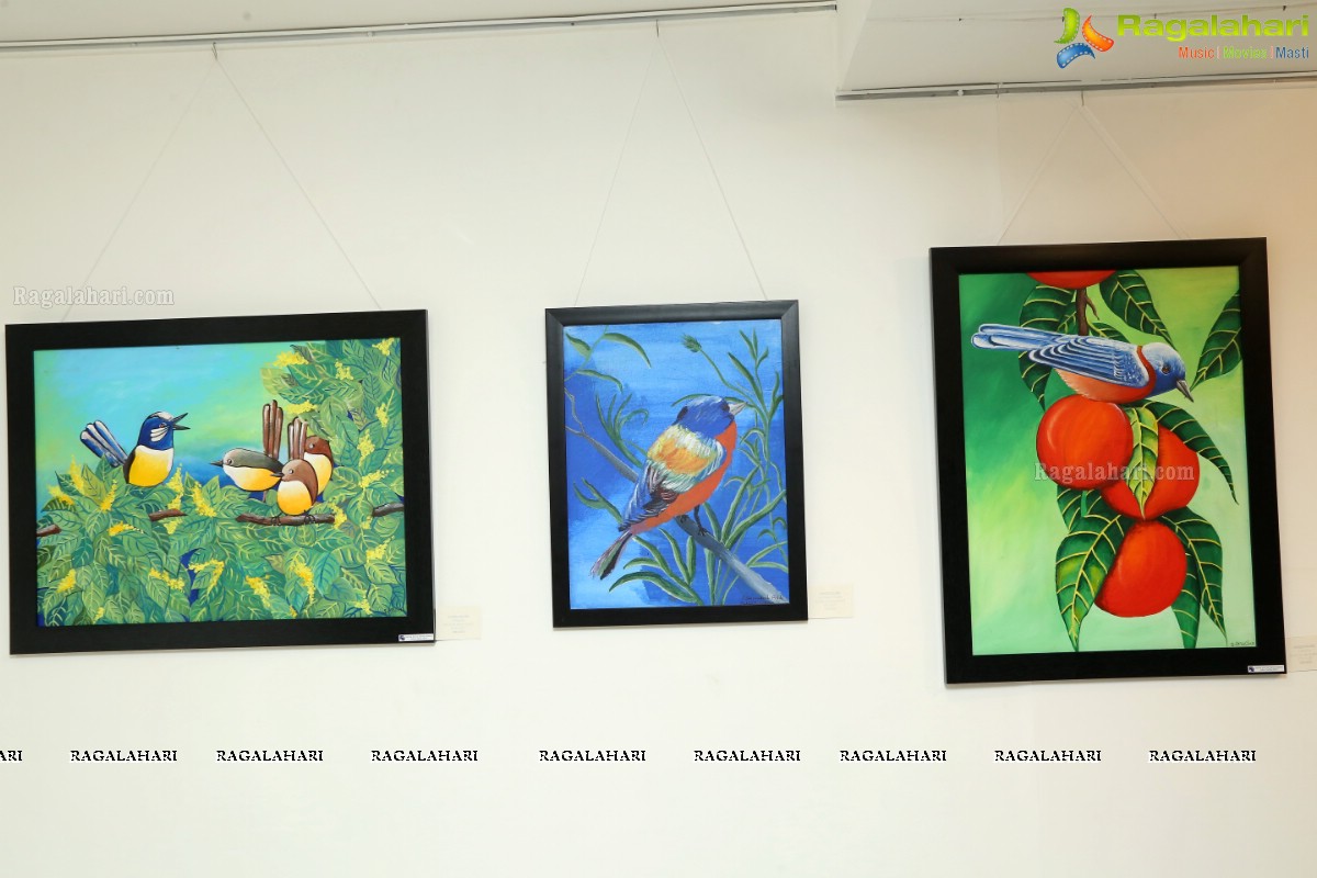 Mrs Upasana Kamineni konidela Inaugurates Voiced Colours - Ashray Akruti Children’s Art Work Display at Shrishti Art Gallery 