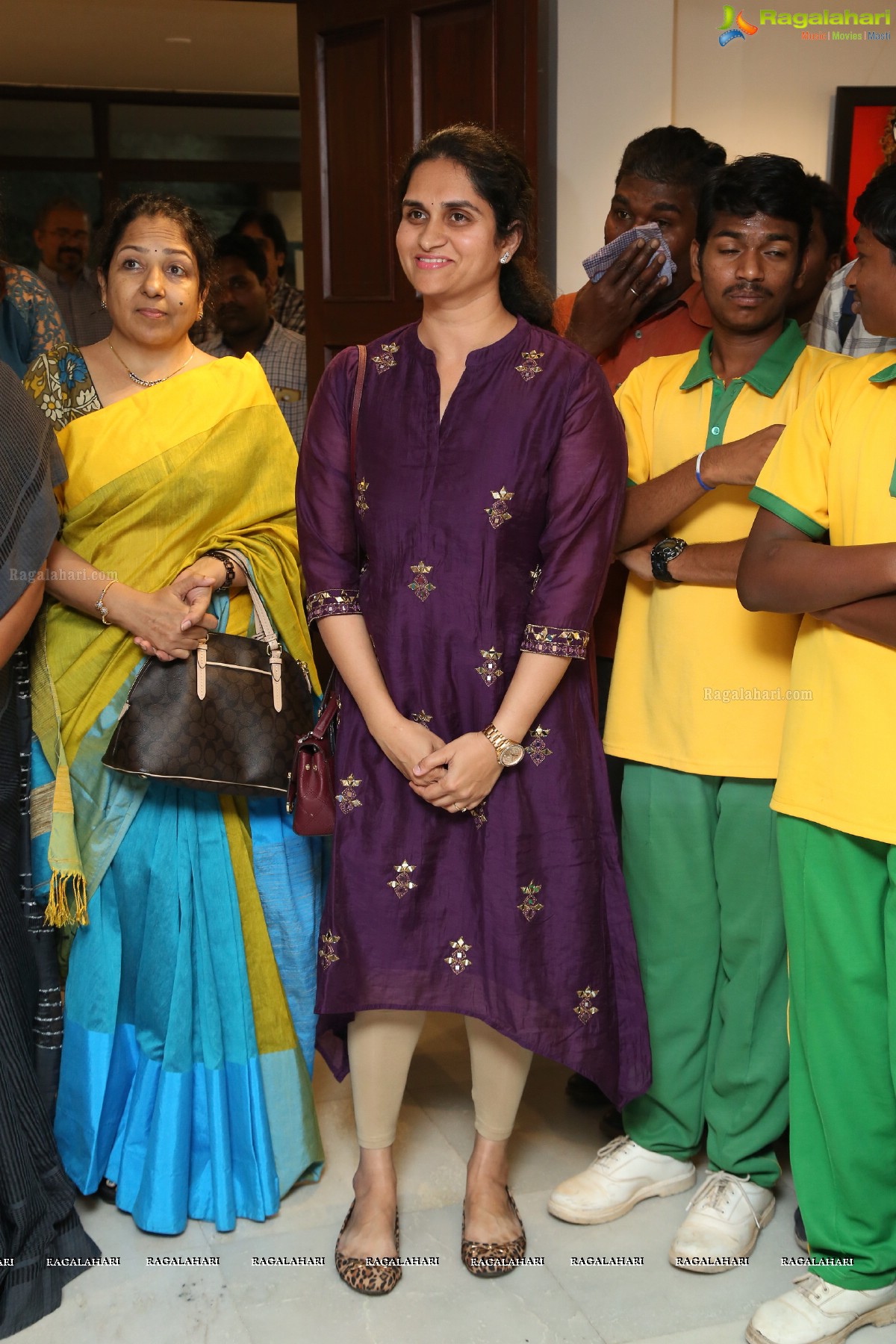 Mrs Upasana Kamineni konidela Inaugurates Voiced Colours - Ashray Akruti Children’s Art Work Display at Shrishti Art Gallery 