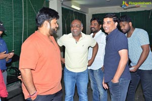 Pawan Kalyan Fans Hungama at Dil Raju Office