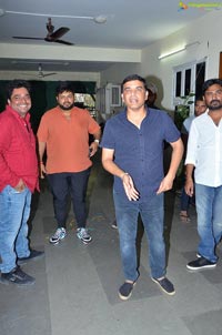 Pawan Kalyan Fans Hungama at Dil Raju Office