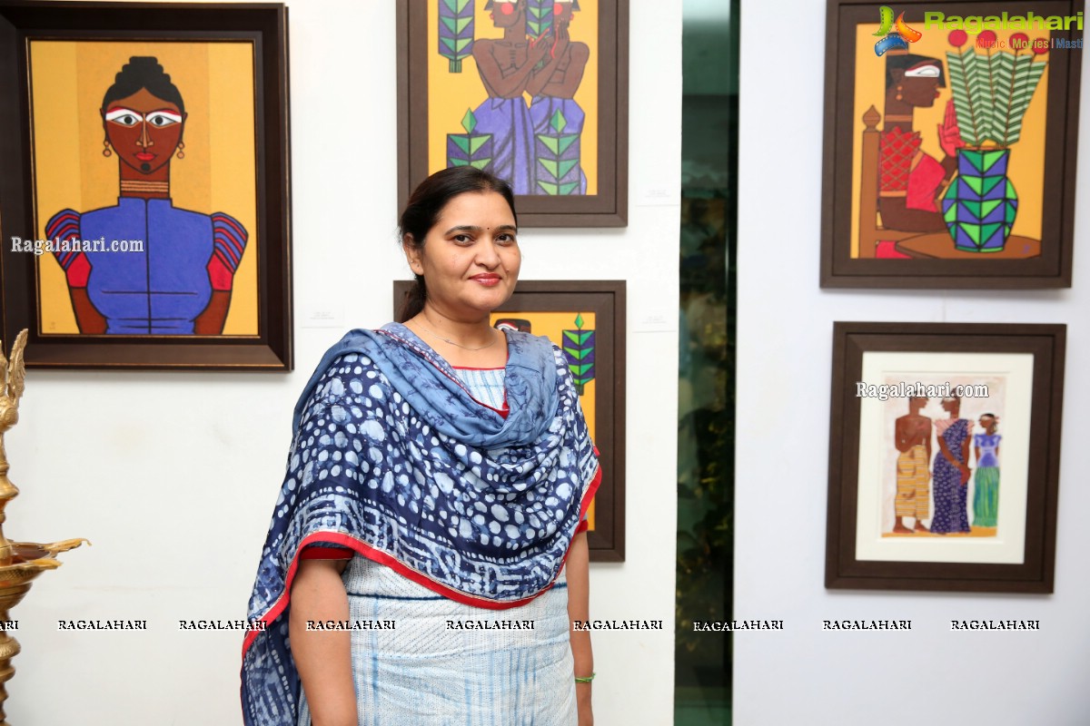 Aalankritha Art Gallery Paintings Exhibition Titled 'Inherent'