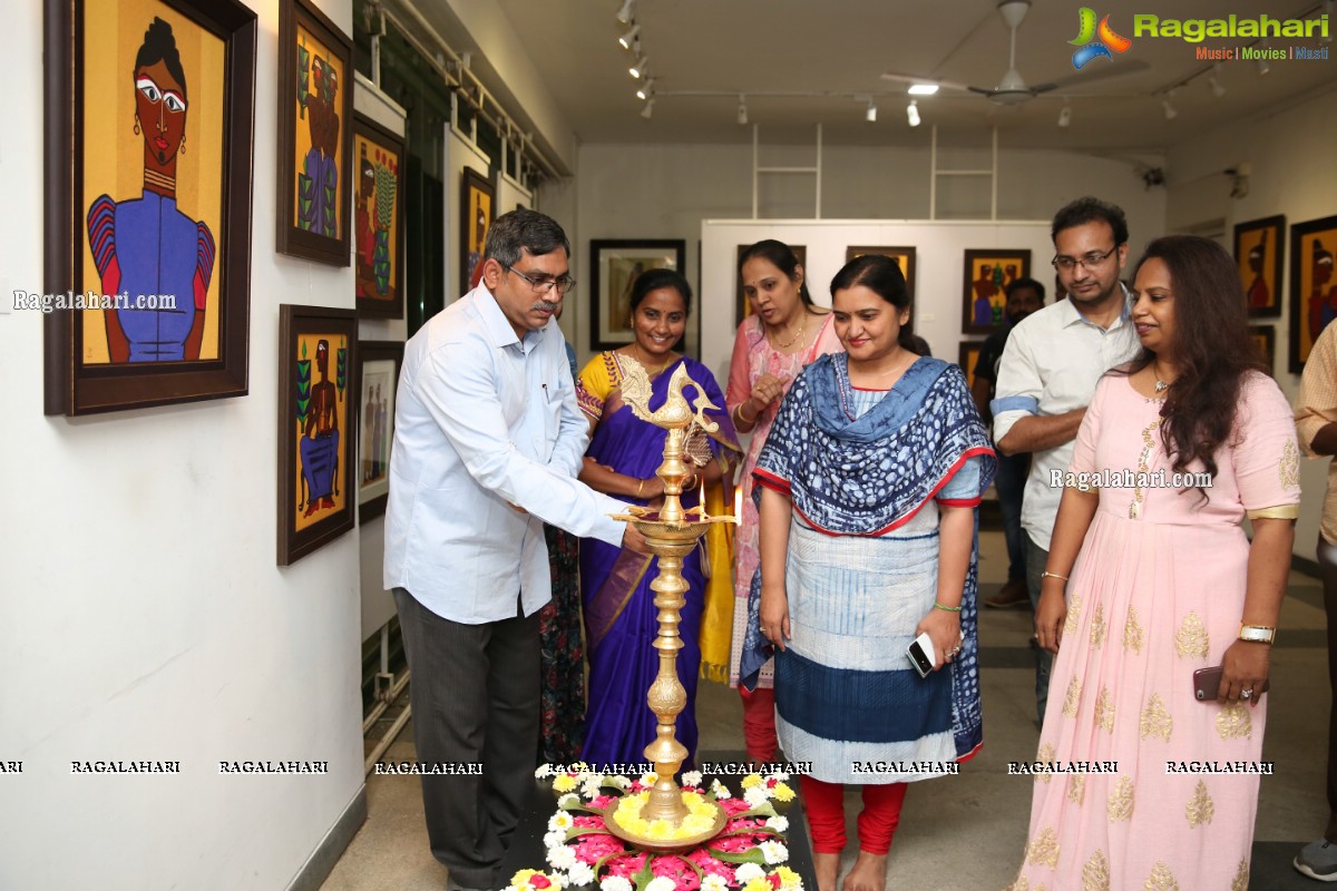 Aalankritha Art Gallery Paintings Exhibition Titled 'Inherent'