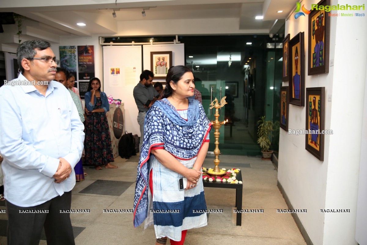 Aalankritha Art Gallery Paintings Exhibition Titled 'Inherent'