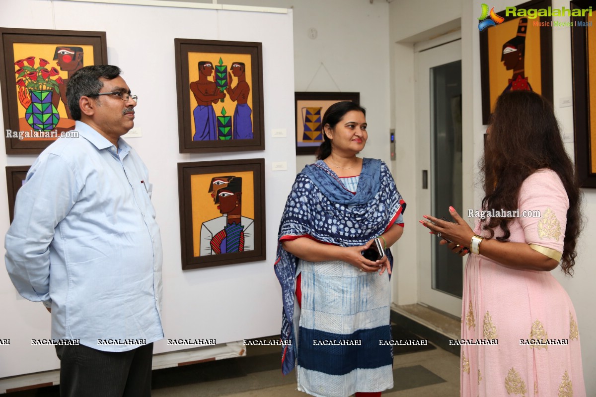 Aalankritha Art Gallery Paintings Exhibition Titled 'Inherent'